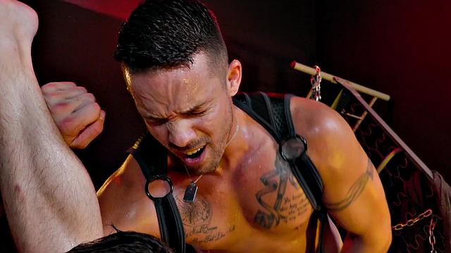 Spanked bottom gets pounded until shooting jizz