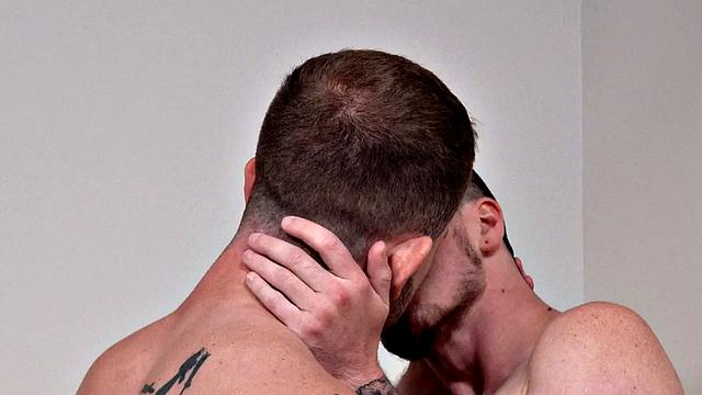 Inked FTM stud with pussy sucks and gets fucked