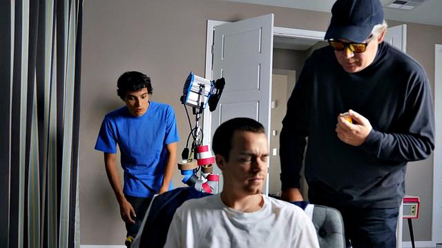 Hugetits cougar pleasured orally by little guy before riding him