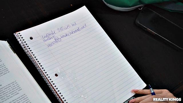 Sneaky Librarian Gets College Guy