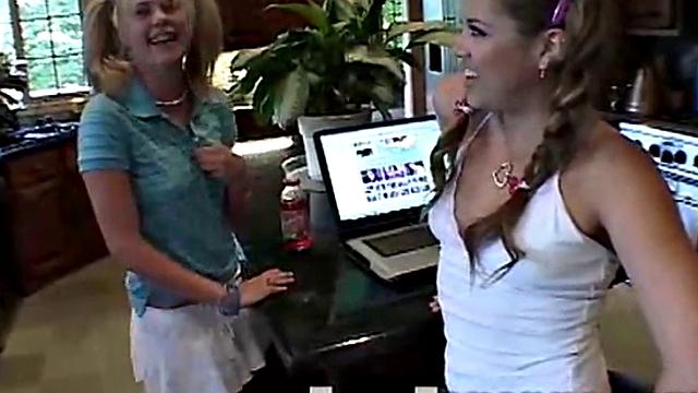 Teen Topanga Visits her Lesbian Little Summer