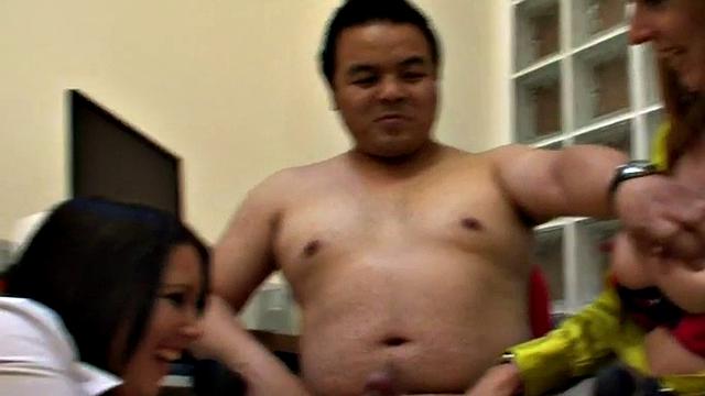Small dick British dommes wanking micro penis Asian