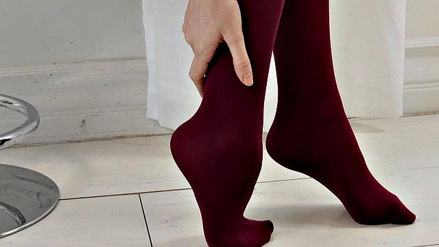 Big Tit Blonde Anny Aurora Gets Fucked in Her Pantyhose