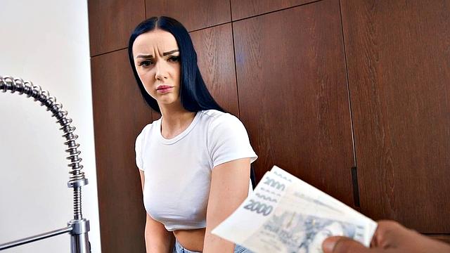 Housekeeping babe gets banged in ass by BBC in the middle of work