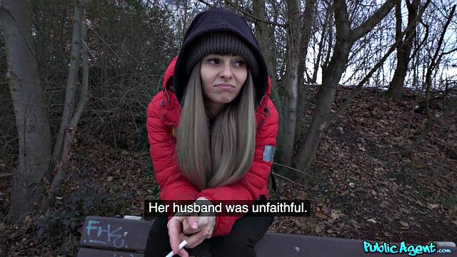 Big Tits in Hotel Room