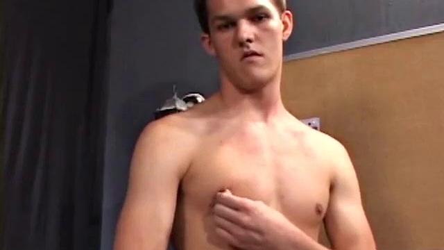 Nick Jarett strips naked and works up a stiff one. Then he demonstrates his self-sucking talents, before a helping hand moves in to stroke his cock and use toys on his ass. After edging Nick a few times he squirts out a nice cum load.