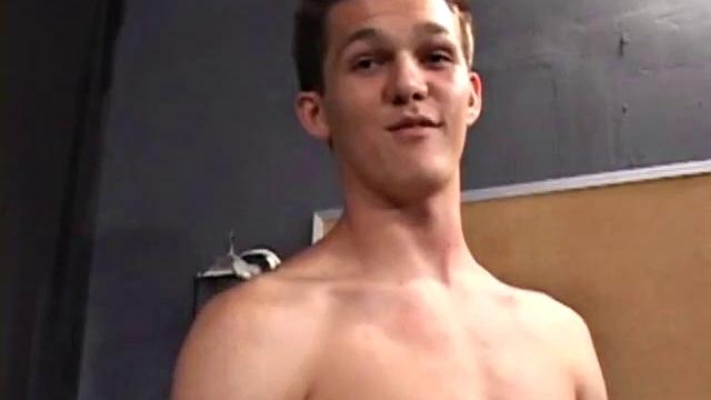 Nick Jarett strips naked and works up a stiff one. Then he demonstrates his self-sucking talents, before a helping hand moves in to stroke his cock and use toys on his ass. After edging Nick a few times he squirts out a nice cum load.