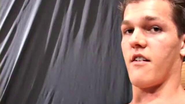 Nick Jarett strips naked and works up a stiff one. Then he demonstrates his self-sucking talents, before a helping hand moves in to stroke his cock and use toys on his ass. After edging Nick a few times he squirts out a nice cum load.