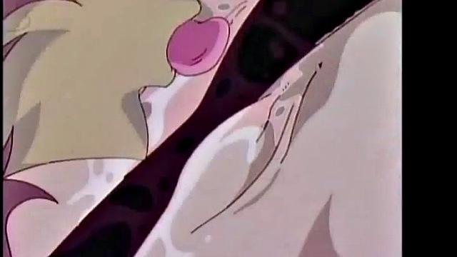 Sensual schoolgirl gets her bald pussy licked by her kinky instructor in anime bondage