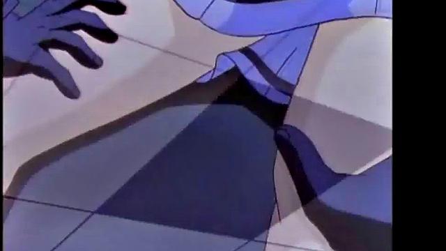 Sensual schoolgirl gets her bald pussy licked by her kinky instructor in anime bondage