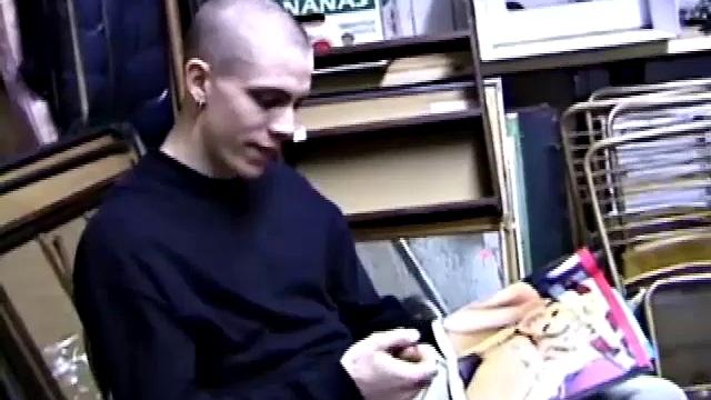 Young Shane returns home from work, grabs a porn magazine and heads to the garage. There, he strips down and starts stroking. Along the way, he pauses to taste his pre-cum, before taking himself to the point of no return.