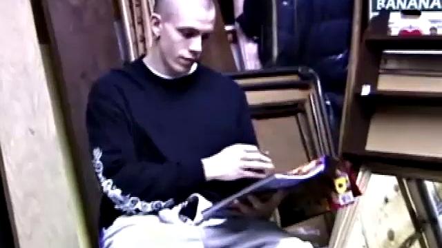 Young Shane returns home from work, grabs a porn magazine and heads to the garage. There, he strips down and starts stroking. Along the way, he pauses to taste his pre-cum, before taking himself to the point of no return.