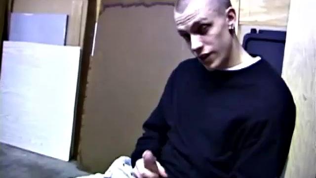 Young Shane returns home from work, grabs a porn magazine and heads to the garage. There, he strips down and starts stroking. Along the way, he pauses to taste his pre-cum, before taking himself to the point of no return.