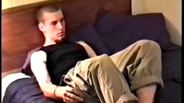 Adam reveals his skater boy body and jerks off to rock hard