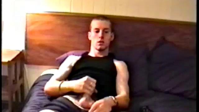 Adam reveals his skater boy body and jerks off to rock hard