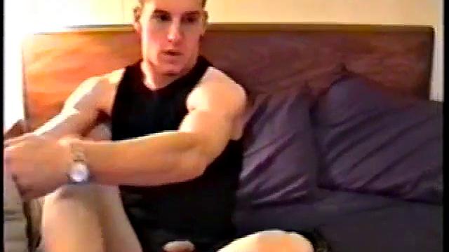 Adam reveals his skater boy body and jerks off to rock hard