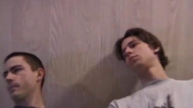 In this hot dual jerk off scene, Dan and Jayden get naked and start beating off over a glass table. The camera is positioned underneath the glass, capturing all the stroking action, and cum that shoots from their cocks.