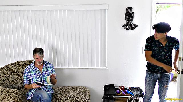 Punished by Step-Dad with Wedgies for Breaking Curfew - Julian Jaden & Richard Lennox