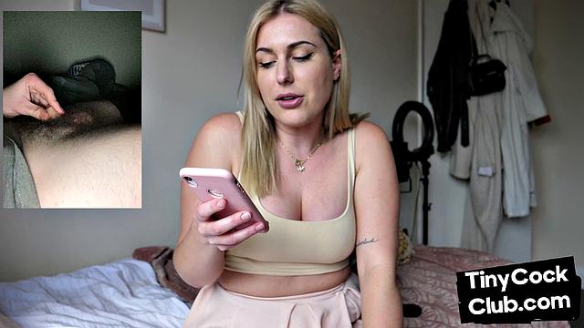 SPH femdom brit insults tiny incel