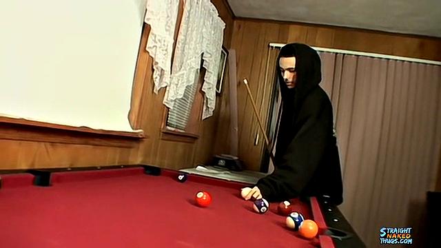 Straight, Naked, Pool Playing, Jerkoff - Wiley