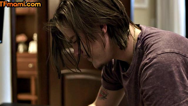 Busty Redhead pounded by stepson after sucking his cock