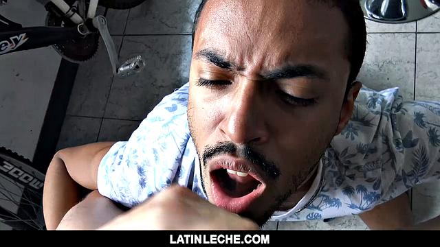 slim venezuelan tourist takes raw cock and swallows every drop in buenos aires hookup
