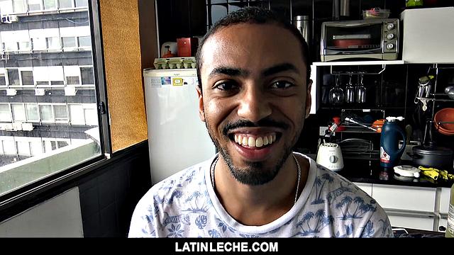 slim venezuelan tourist takes raw cock and swallows every drop in buenos aires hookup