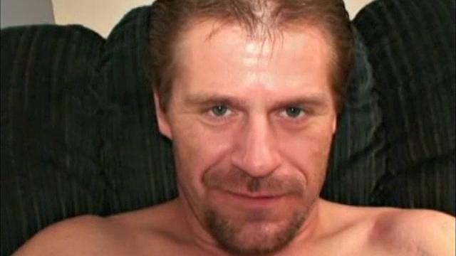 Back for a second session, this handsome man shows it off for us again. I never get tired of this guy. Jason is a 37 year old, 5' 11", 190 pound glass installer.