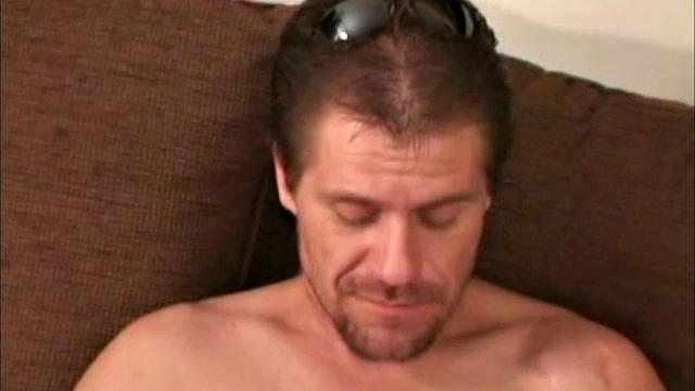 Back for a second session, this handsome man shows it off for us again. I never get tired of this guy. Jason is a 37 year old, 5' 11", 190 pound glass installer.