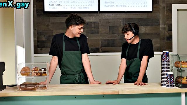 Manly jock barebacks skinny twinks at cafe