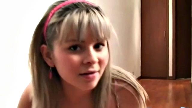 Sammy masturbates gently in solo scene