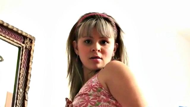 Sammy masturbates gently in solo scene