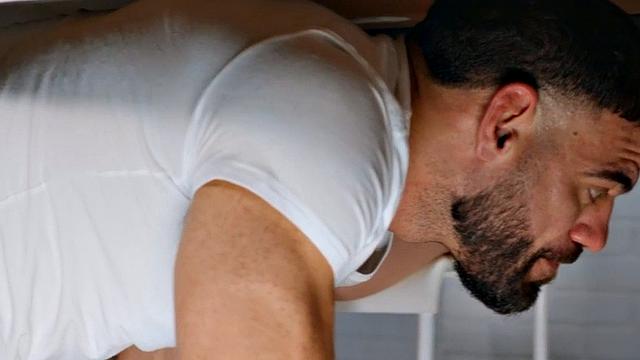 Bisexual redhead cutie rimmed and fucked in foot 3some