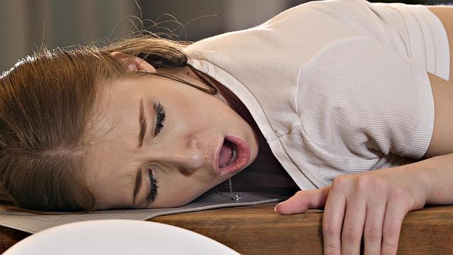 Lazy student gets sex