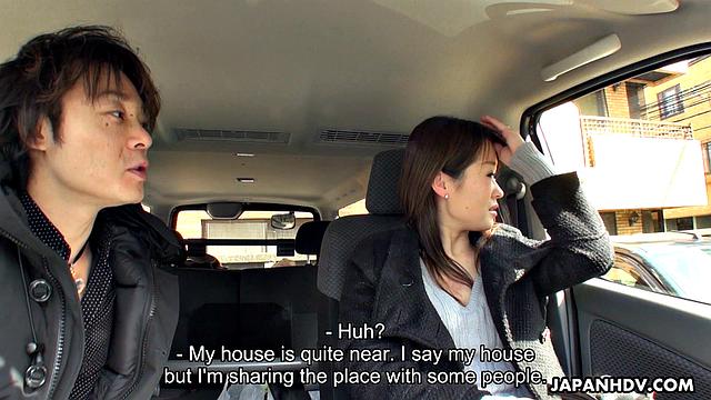 Manami Nakasugi accompanies a man to his house to cheat