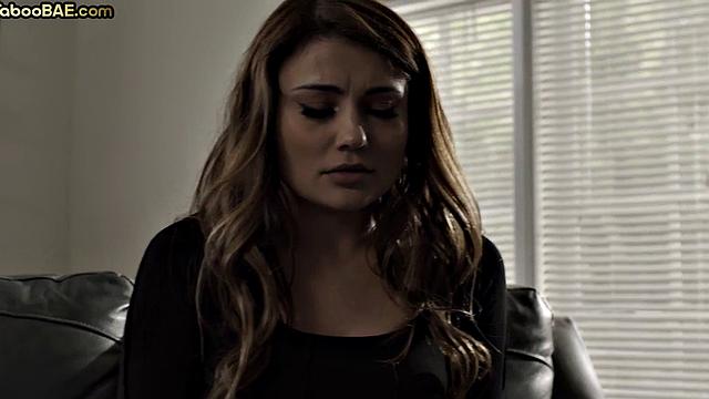 Taboo babe pussyfucked by stepdad