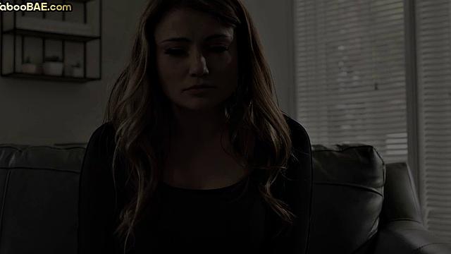 Taboo babe pussyfucked by stepdad