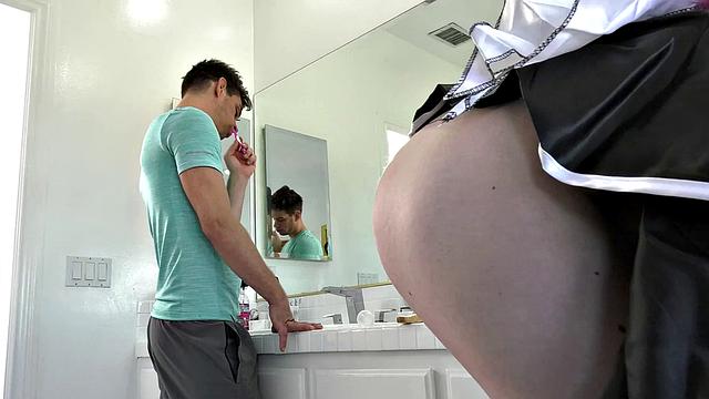 My TS maid cleaned more than paid for