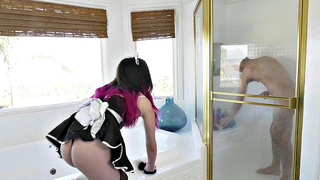 My TS maid cleaned more than paid for