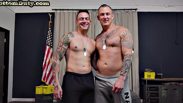 Navy guy on duty rimmed and barebacked in dormitory