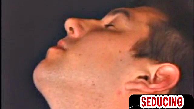 Homemade twink cums after gay BJ and solo cockwanking