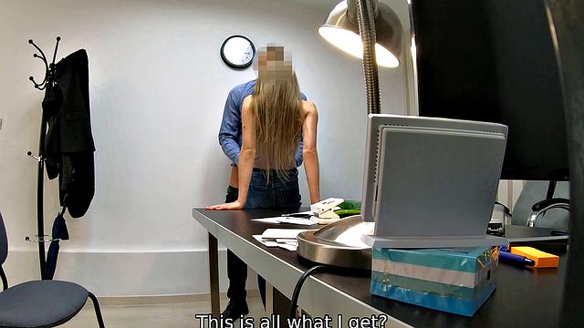 LOAN4K. Sex with the manager gives the coed a chance to continue studying