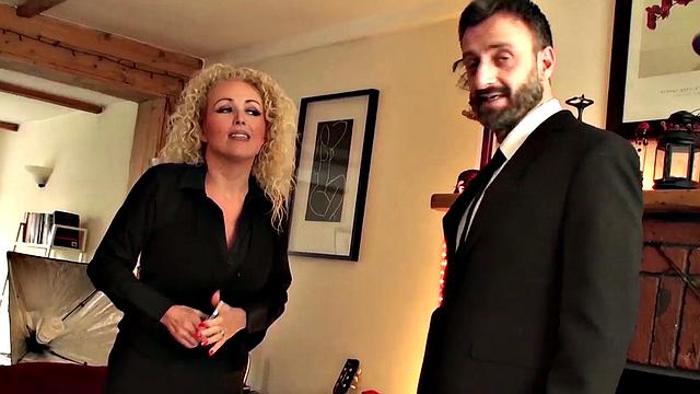 Mature subslut assfucked hard and punished with cum in mouth