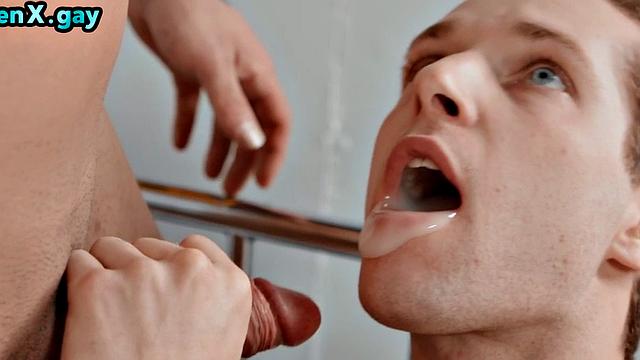 Manly jock fucks skinny Asian patient in hospital