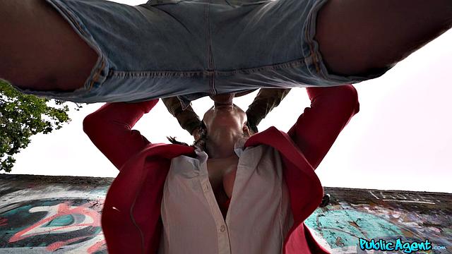 Boss caught sucking cock