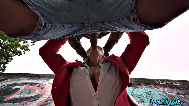 Boss caught sucking cock