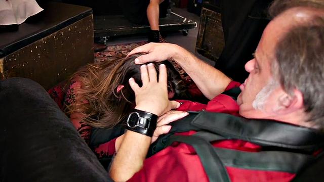 BDSM sluts love fucking in group in front of people