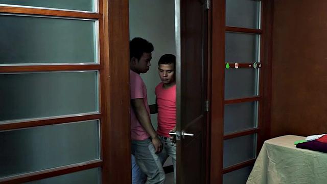 Rico and Alex are Asian partners in real life. They live together and every night when Rico gets home from a hard day's work, he's horny and wants to bareback fuck his boyfriend. Of course Alex wants it too.