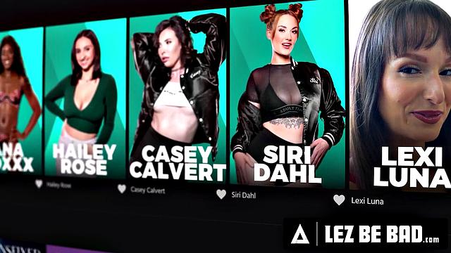 LEZ BE BAD - Boss MILF Ryan Keely's Raw Office Anal Affair With Avery Jane Gives Eye-Rolling Orgasms