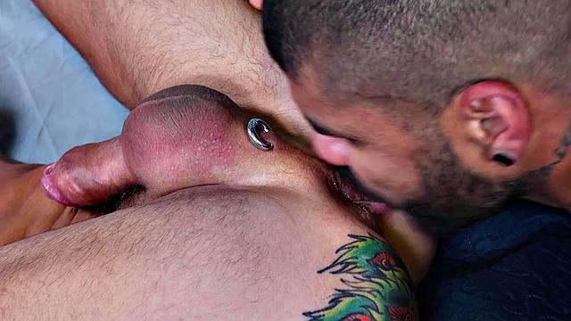 Ass Eating Bottom Gets Creamed - Helloo Jose &amp; Archer Croft